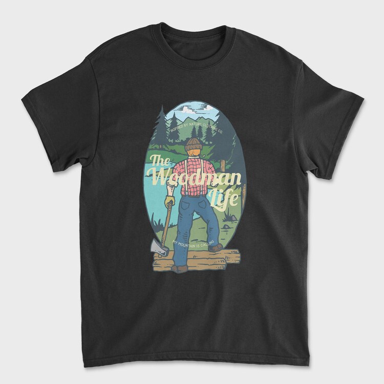 Lumber Man, Unisex Men's T-Shirt