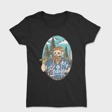 Lumberjack Heaven, Women's T-Shirt