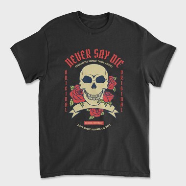 Skull Rose, Unisex Men's T-Shirt