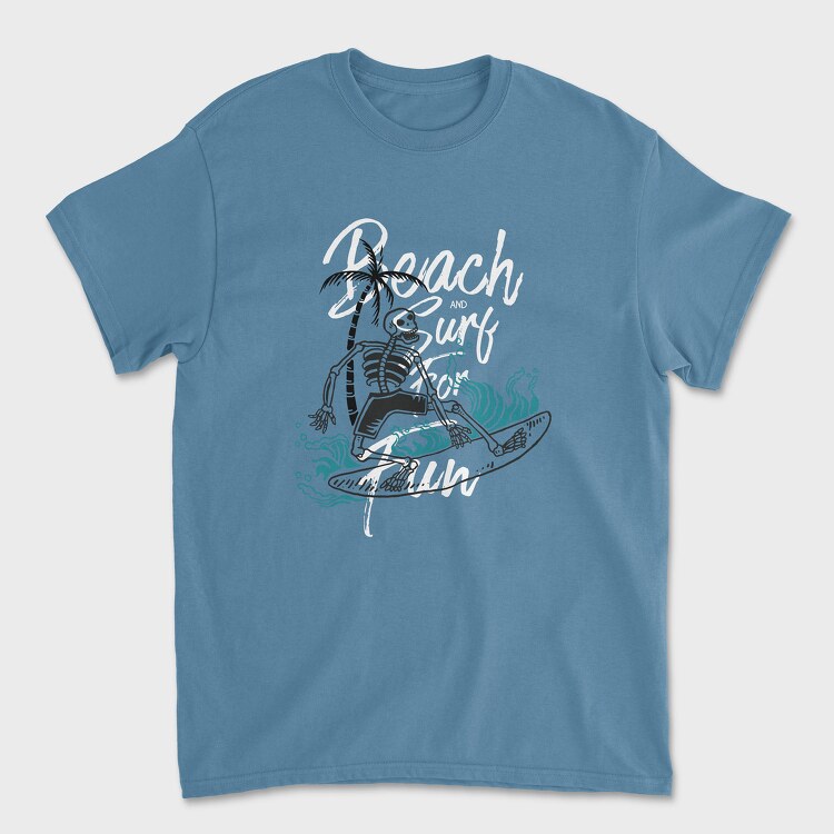 Surf Or Die, Unisex Men's T-Shirt