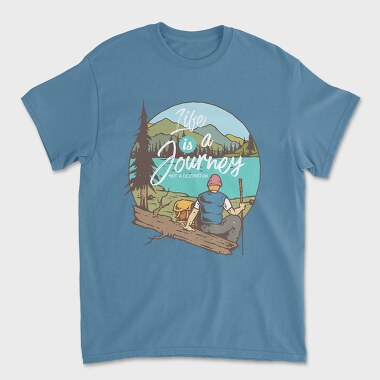 Unisex Men's T-Shirt, The Journey