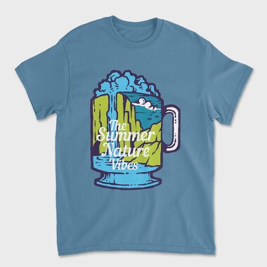 Beer Fall, Unisex Men's T-Shirt