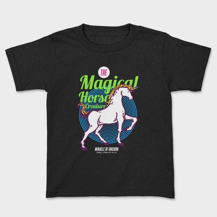 Magical Horse, Kids' T-Shirt