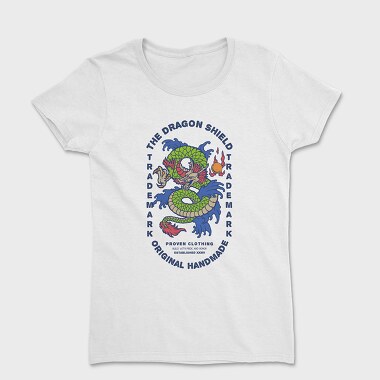 Дамска Тениска, Retro Dragon