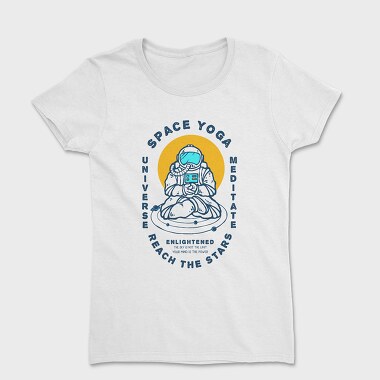 Space Yoga, Women's T-Shirt
