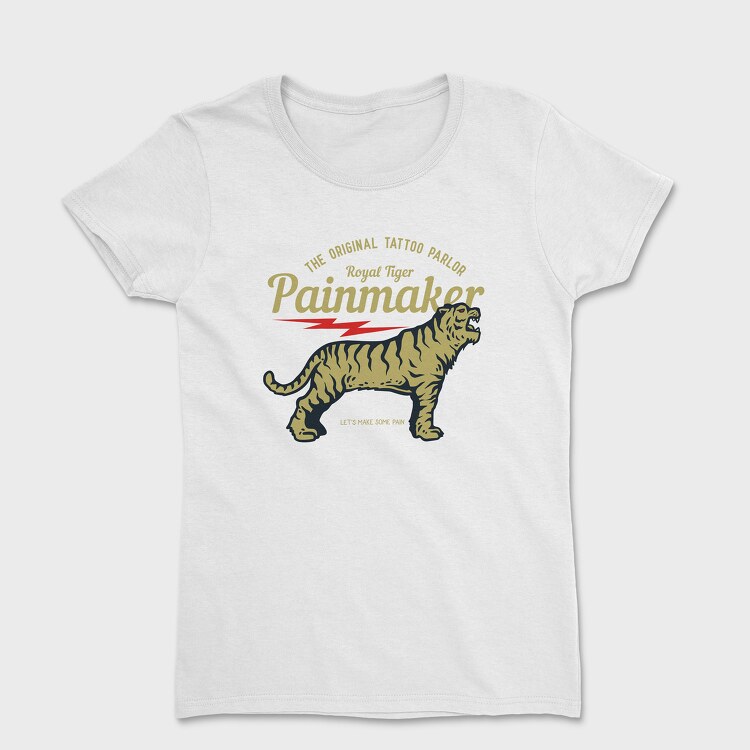 Tiger Vintage Label, Дамска Тениска