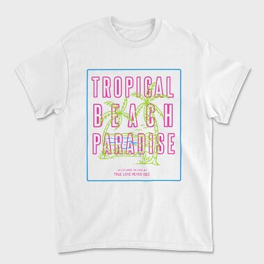 Tropical, Unisex Men's T-Shirt