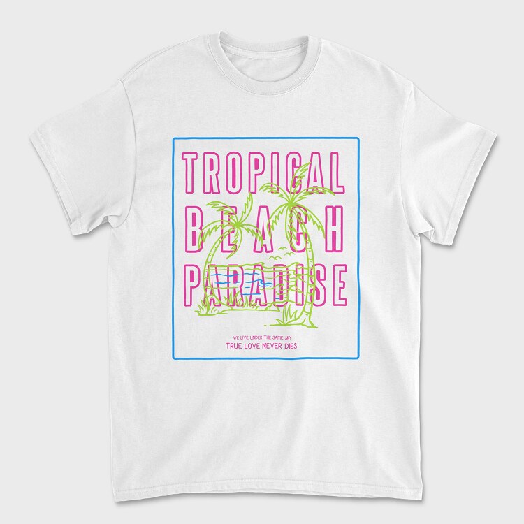 Tropical, Унисекс Мъжка Тениска