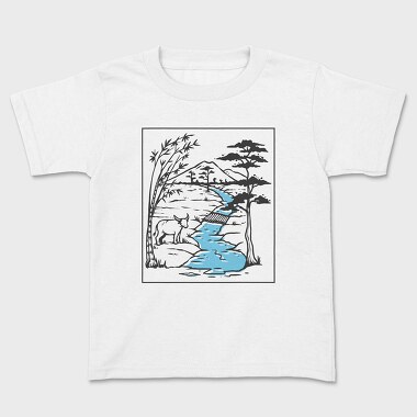 Village, Kids' T-Shirt