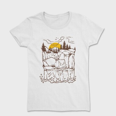 Waterfall, Women's T-Shirt