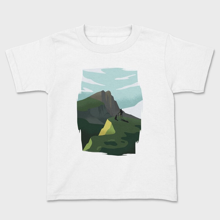 Munros Hiking, Kids' T-Shirt