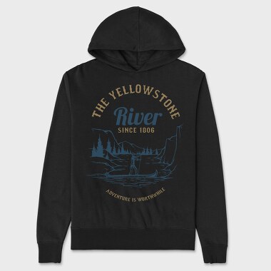River Adventure, Unisex Men's Hoodie