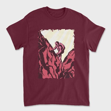 Hiking, Unisex Men's T-Shirt