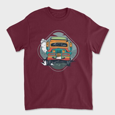 Jeepney, Unisex Men's T-Shirt