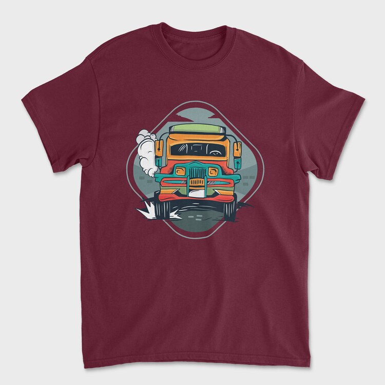 Jeepney, Унисекс Мъжка Тениска
