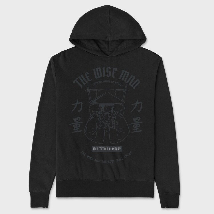 Zen, Unisex Men's Hoodie