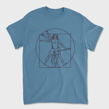 Man Guitar, Unisex Men's T-Shirt