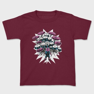 Baby Drummer, Kids' T-Shirt
