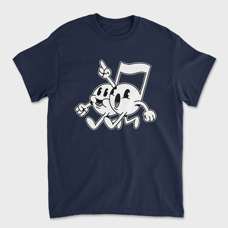 Music Note, Unisex Men's T-Shirt