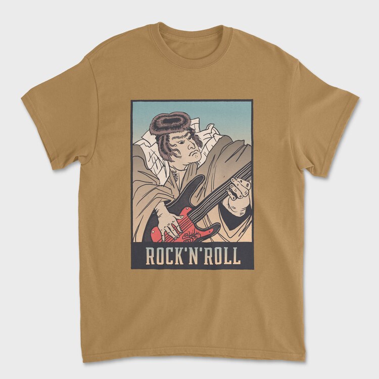 Rockand Roll Ukiyo, Unisex Men's T-Shirt