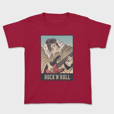 Rockand Roll Ukiyo, Kids' T-Shirt