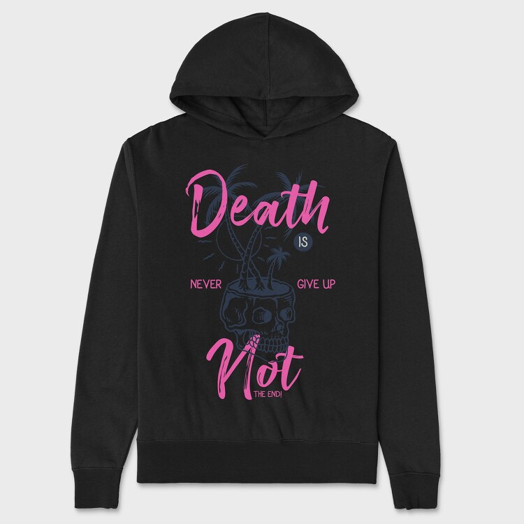 Death Is Not The End, Unisex Men's Hoodie