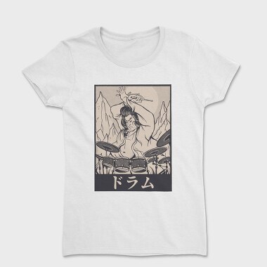 Samurai Drummer, Women's T-Shirt