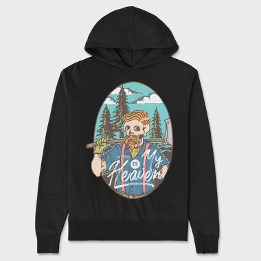 Lumberjack Heaven, Unisex Men's Hoodie