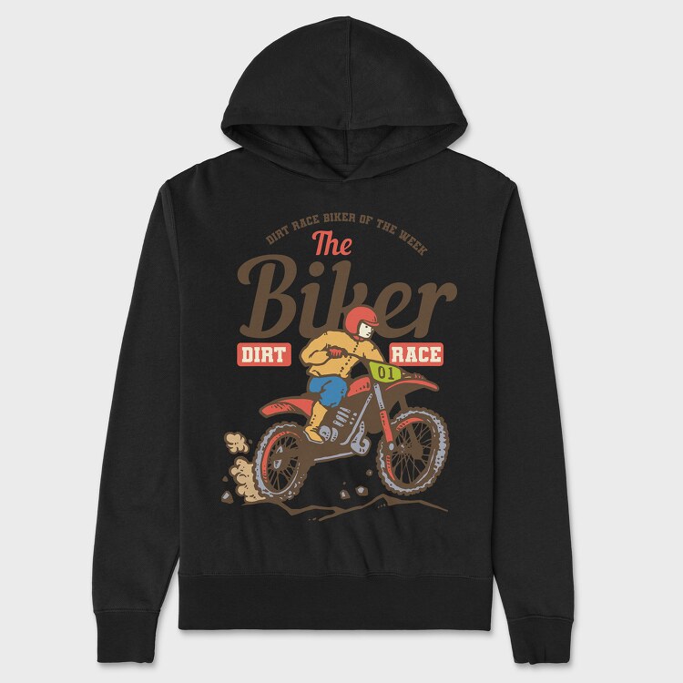 Motocross Retro, Унисекс Мъжко Суичър