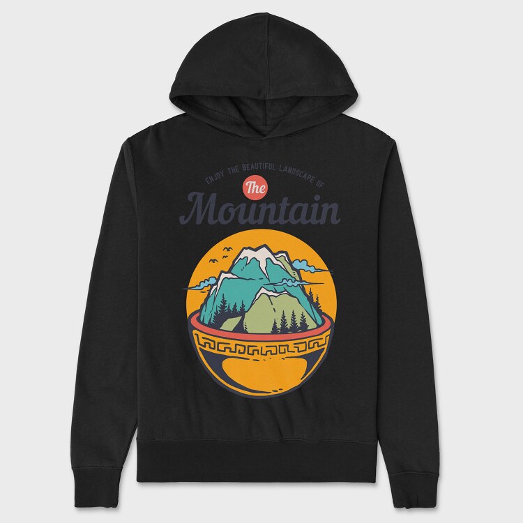 Mountain Bowl, Унисекс Мъжко Суичър