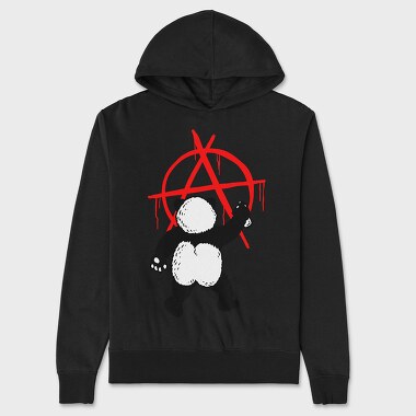 Pandalism, Unisex Men's Hoodie