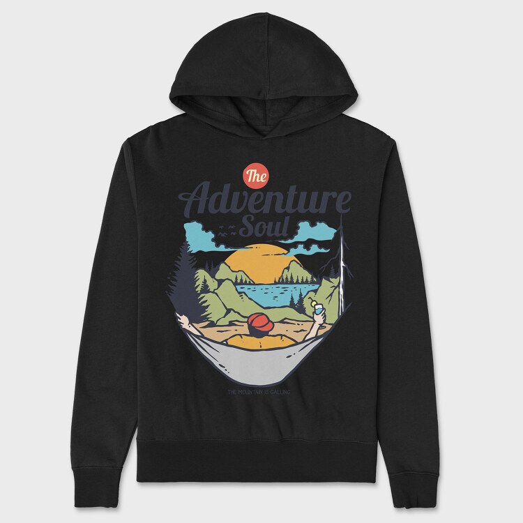 The Adventure Soul, Унисекс Мъжко Суичър