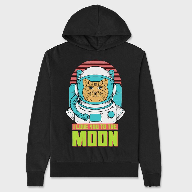 I Love You To The Moon, Унисекс Мъжко Суичър