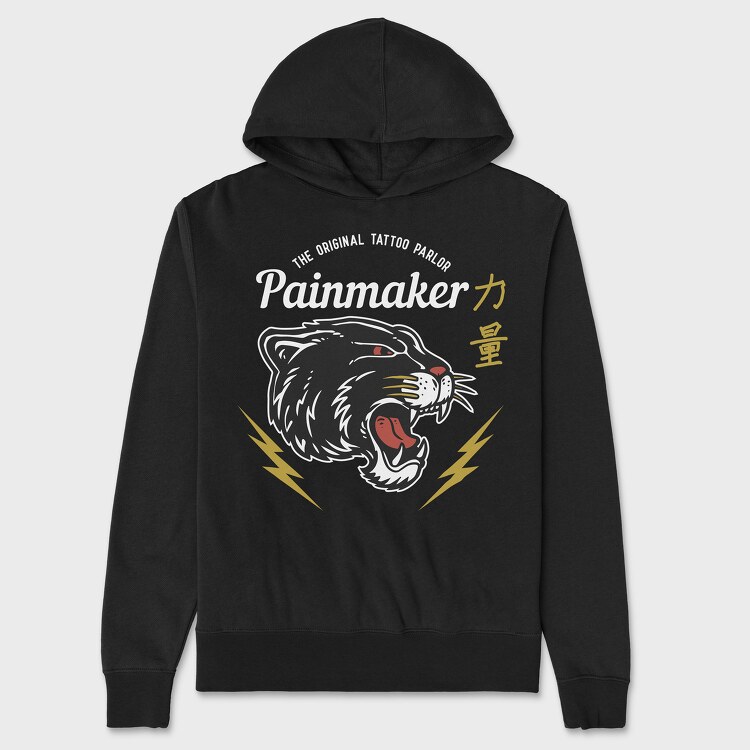 Black Puma Tattoo, Унисекс Мъжко Суичър