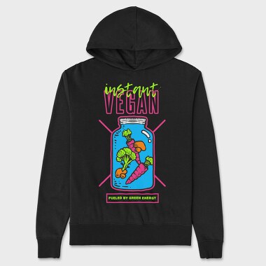 Vegan Jar, Unisex Men's Hoodie