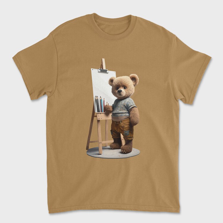 Artist Teddy, Унисекс Мъжка Тениска