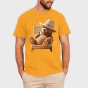 Teddy Bear Hat, Unisex Men's T-Shirt