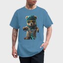 Teddy Bike, Унисекс Мъжка Тениска