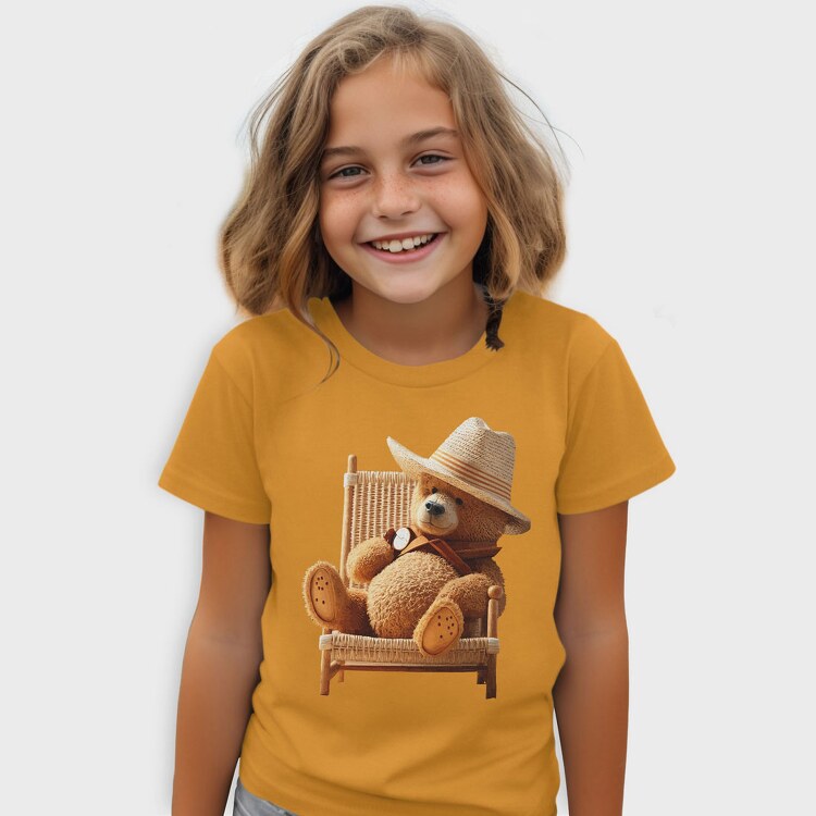 Teddy Bear Hat, Kids' T-Shirt