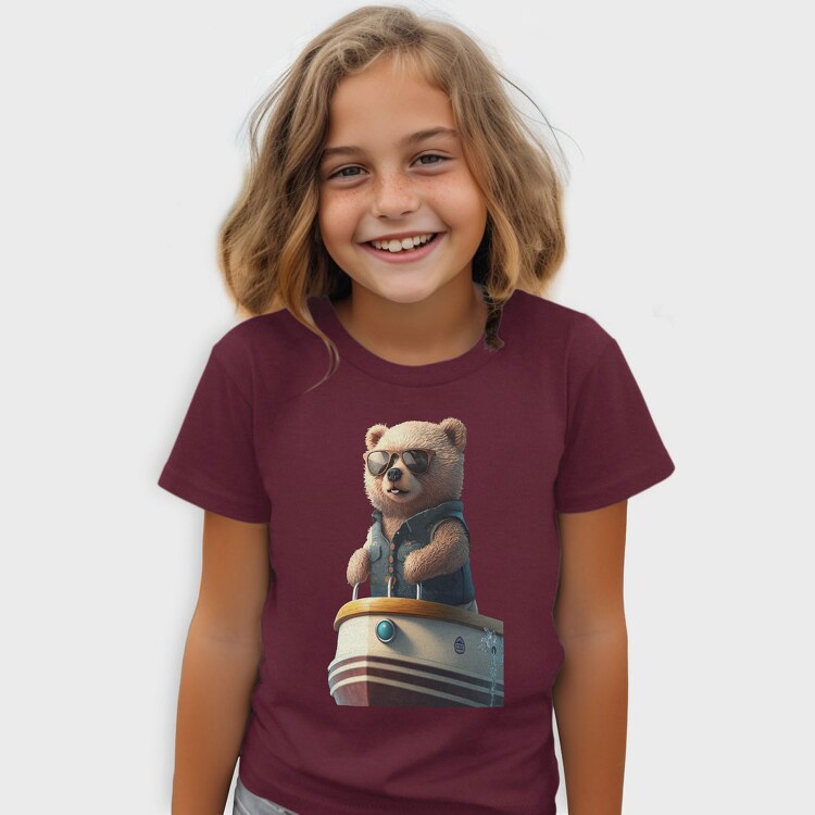 Skipper Teddy, Kids' T-Shirt