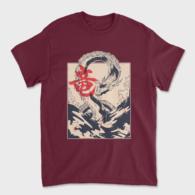 Dragon Sea, Unisex Men's T-Shirt