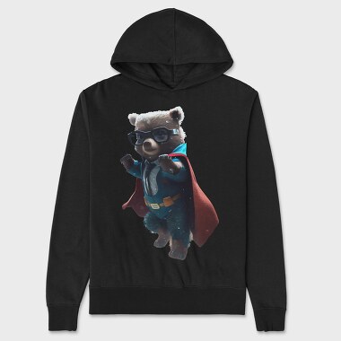 Teddy Suit Cape, Unisex Men's Hoodie