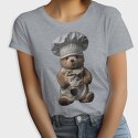 Chef Teddy Bear, Women's T-Shirt