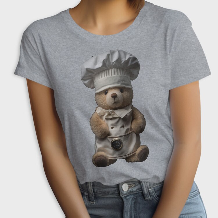 Chef Teddy Bear, Women's T-Shirt