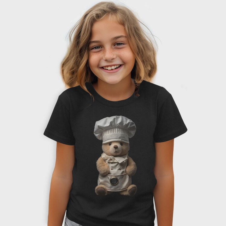 Chef Teddy Bear, Kids' T-Shirt
