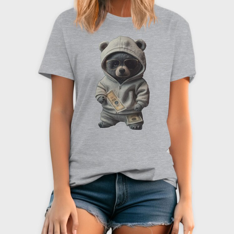 Teddy Hoodie, Унисекс Мъжка Тениска