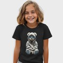 Teddy White Sweatsuit, Kids' T-Shirt