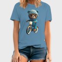 Teddy Bear Bicycle, Унисекс Мъжка Тениска