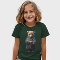 Teddy Morning Coffee, Kids' T-Shirt