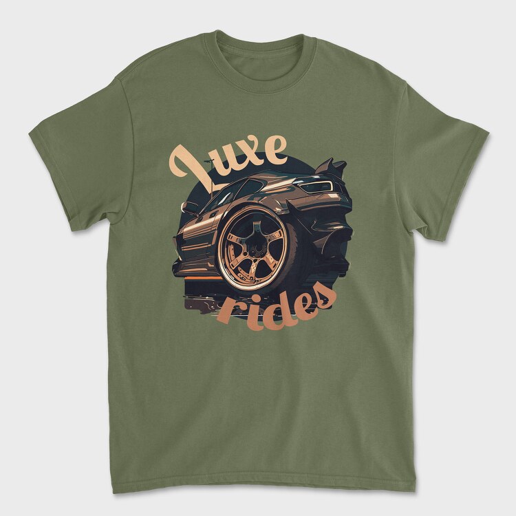 Luxe Rides Custom Auto Rims, Unisex Men's T-Shirt